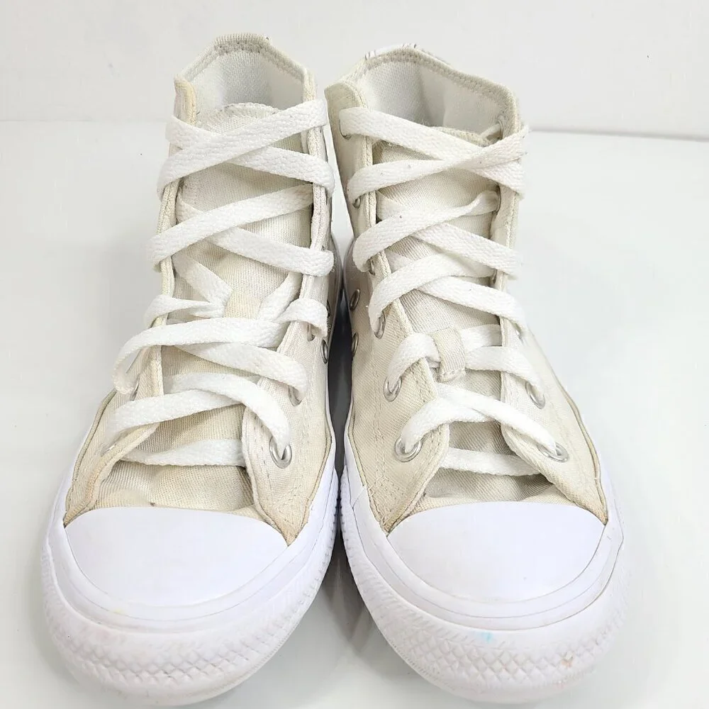 Converse Disney Chuck Taylor High Top White Frozen Elsa Sneakers